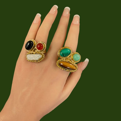 Arden Multi stone Ring