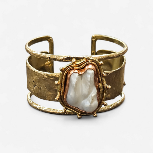 Athena Pearl Cuff