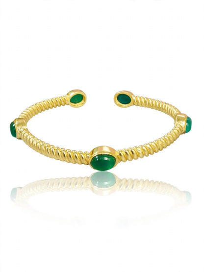 Aurora Cuff | Twisted Gold Cuff
