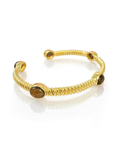 Aurora Cuff | Twisted Gold Cuff
