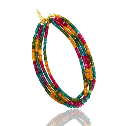 6 mm Disc Bead Necklaces