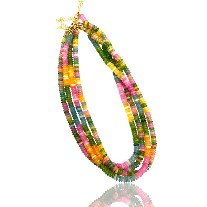 6 mm Disc Bead Necklaces