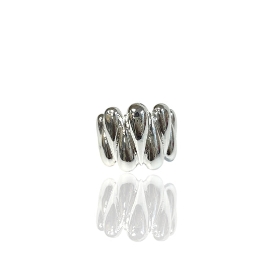 Silver Stack rings