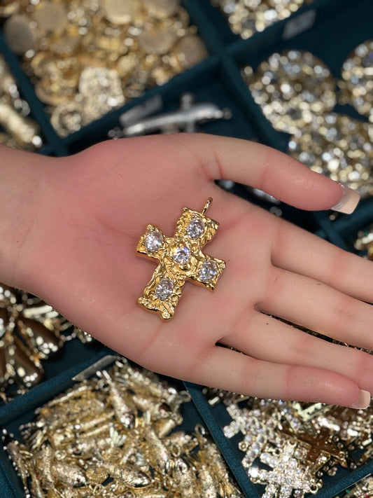 Faith Cross Charm