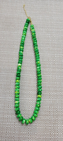 Green Turquoise Beaded Necklace