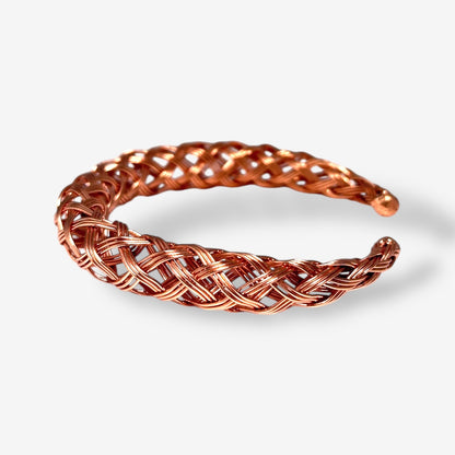 Celtic Knot Copper Cuff