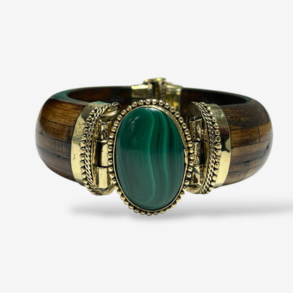 Brown Buffalo Bone Cuff