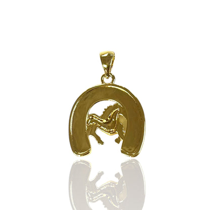 Aloutte Horse Charm