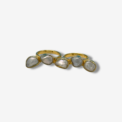 Pearl Arc Ring
