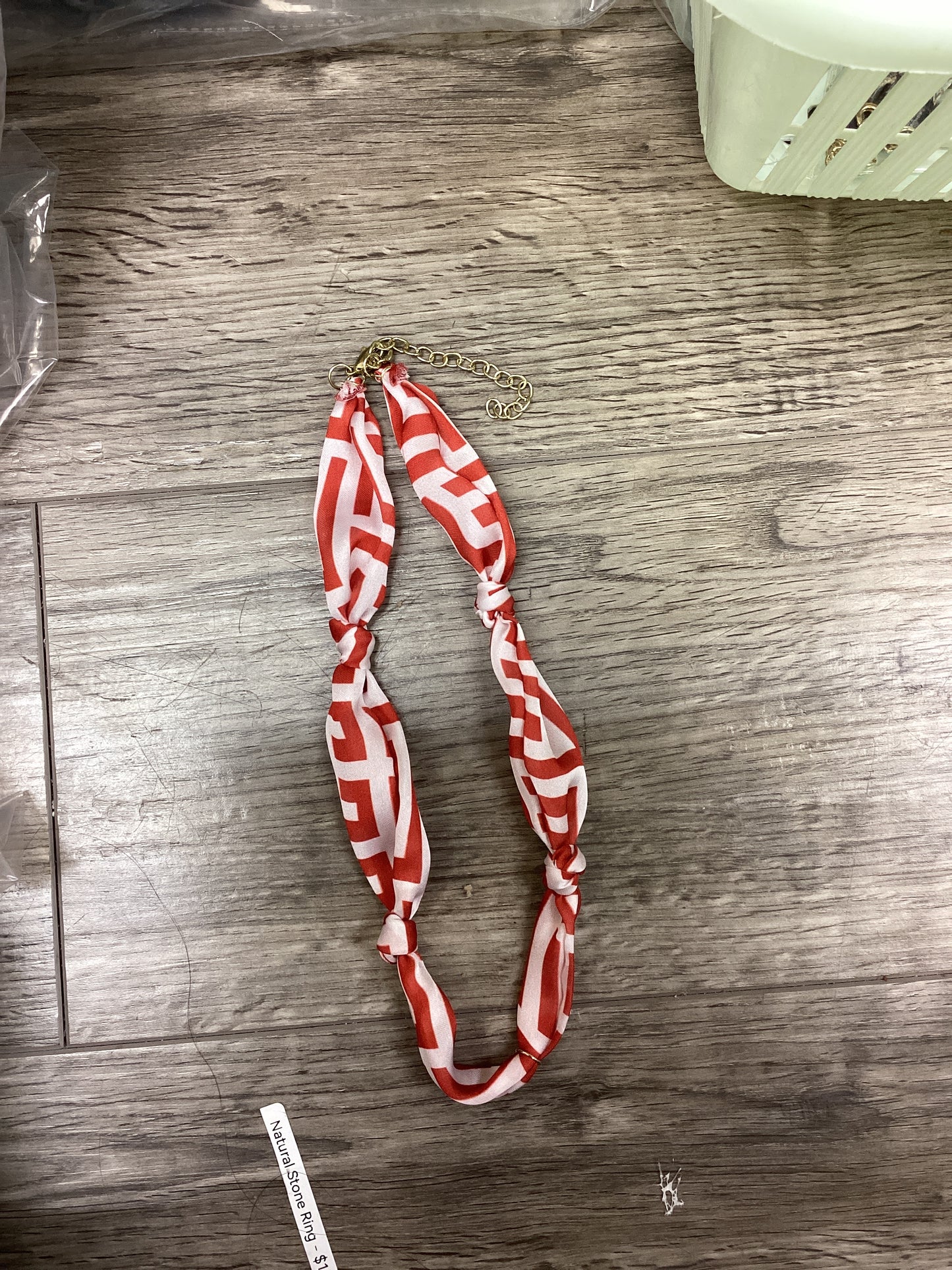 Serena Wrap  Scarf Necklace 3