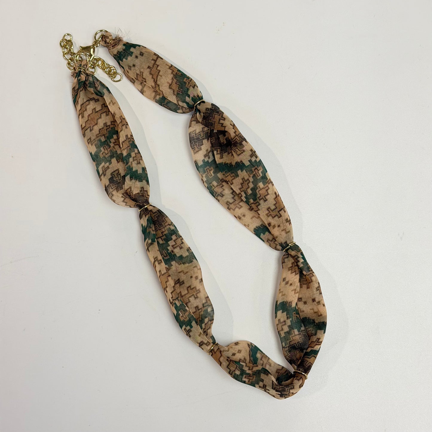 Serena Wrap  Scarf Necklace 1