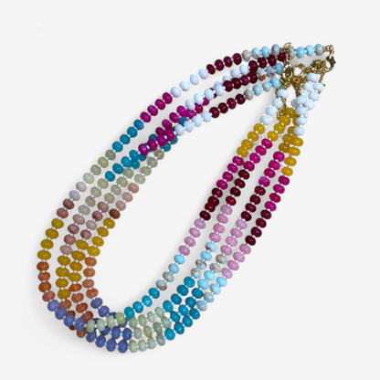 Chasing Rainbow Bead Necklaces 
