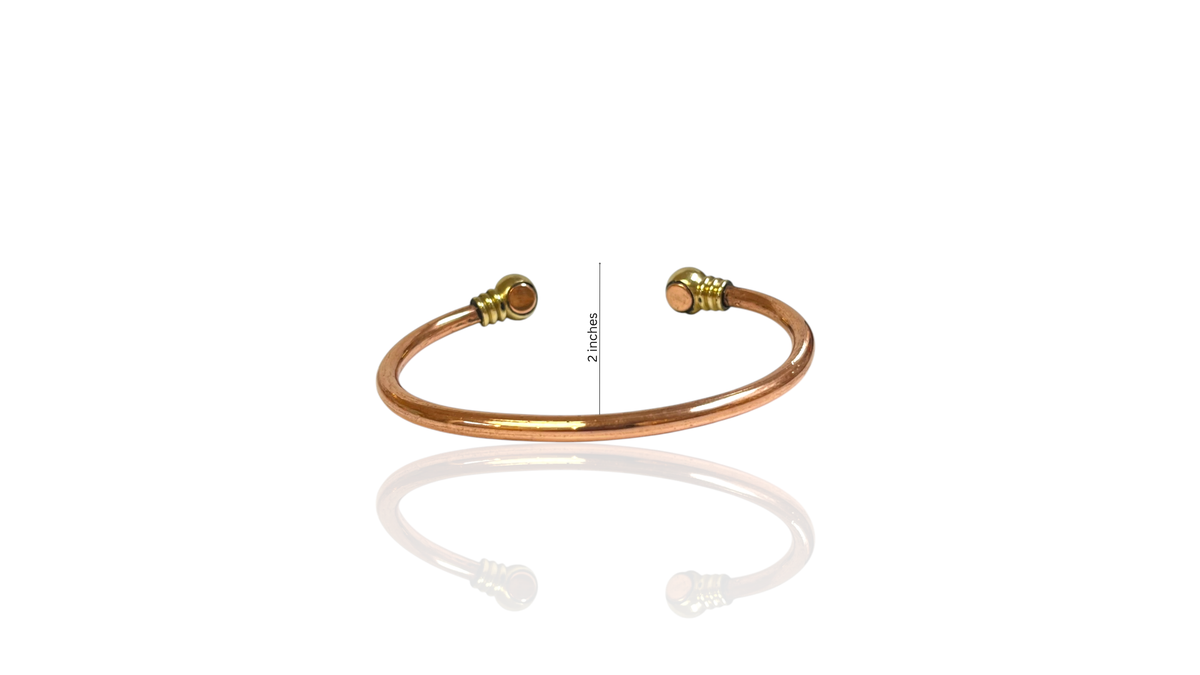 Classic Ball End Copper Cuff