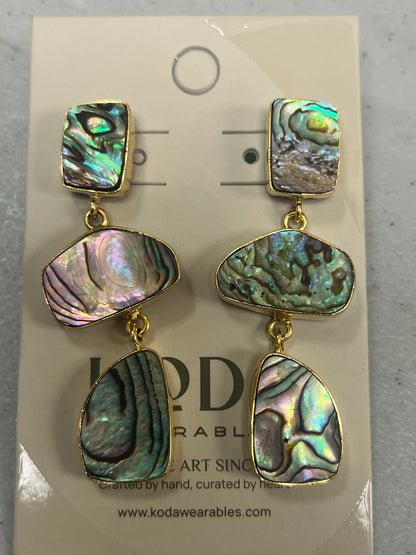 Pearl Groove Earring