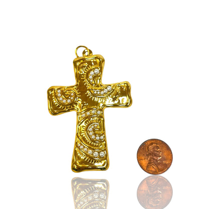 Faith & Pearl Charm