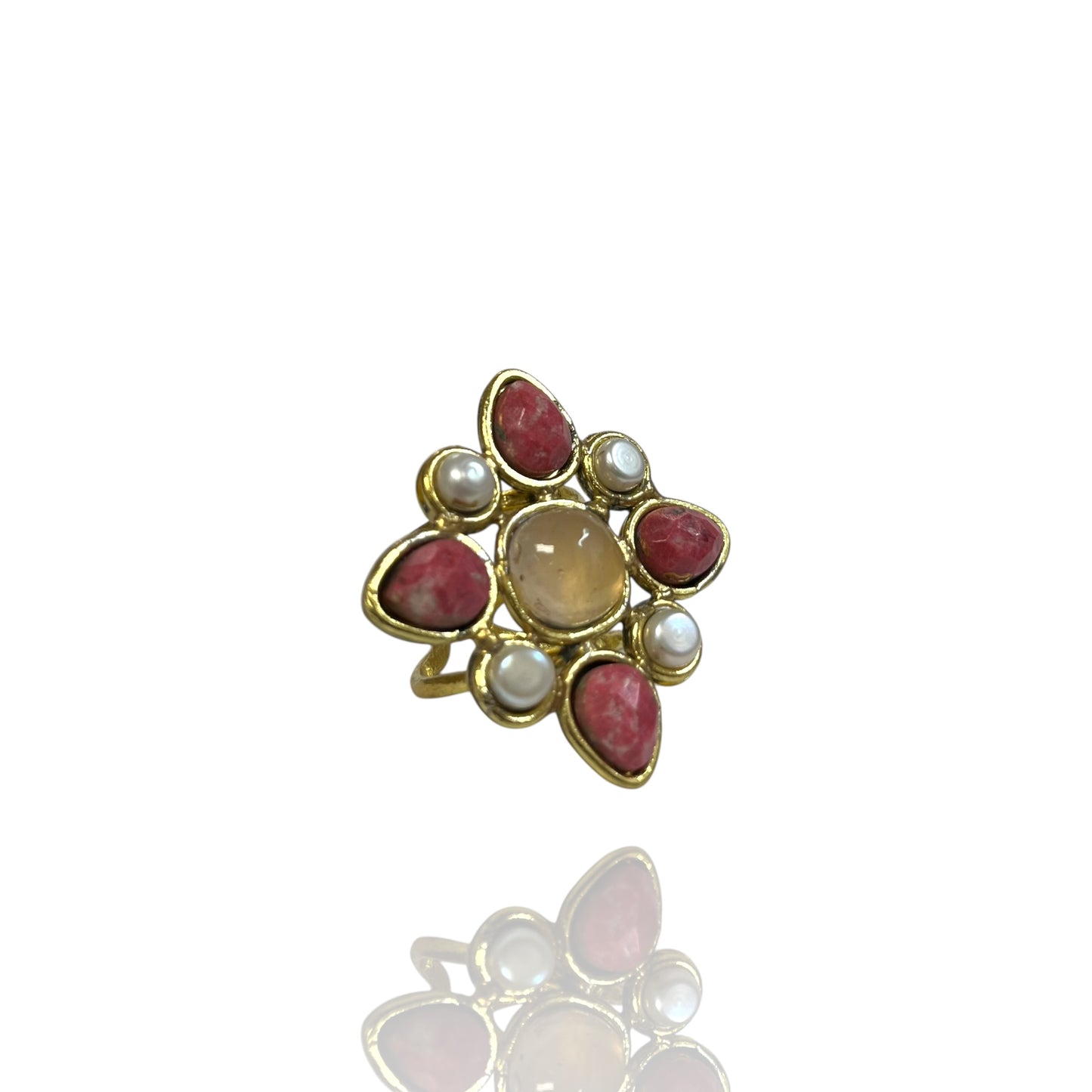 Juniper multi stone ring