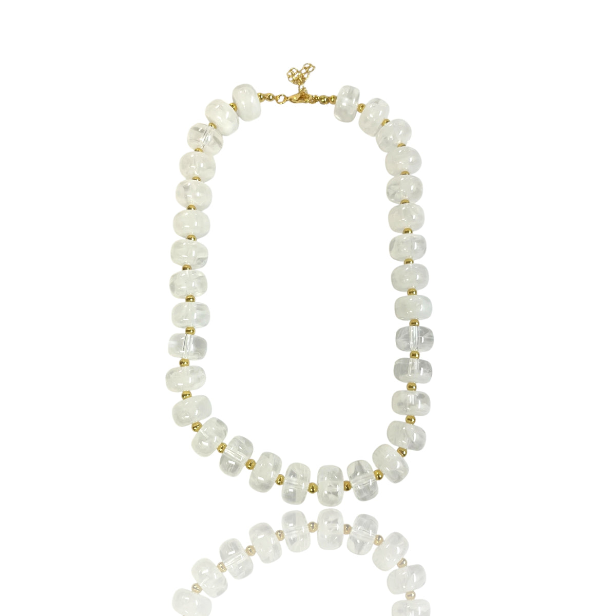 Disk Resin Bead choker