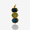 London Blue Ruzy and Green Amethyst