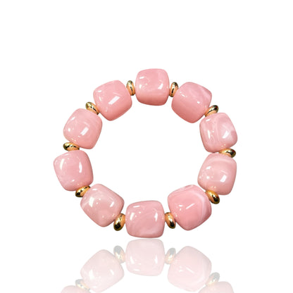 Resin bead bracelets