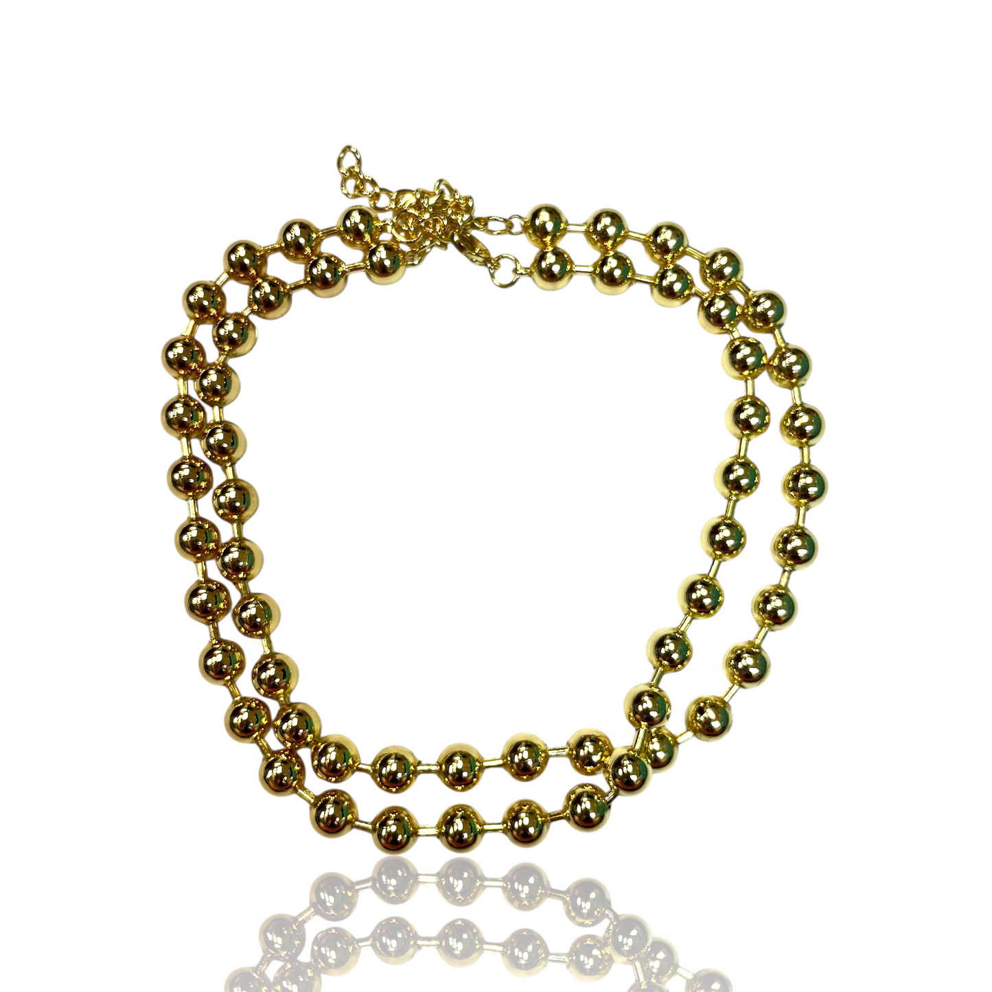 Gold Bead Necklaces