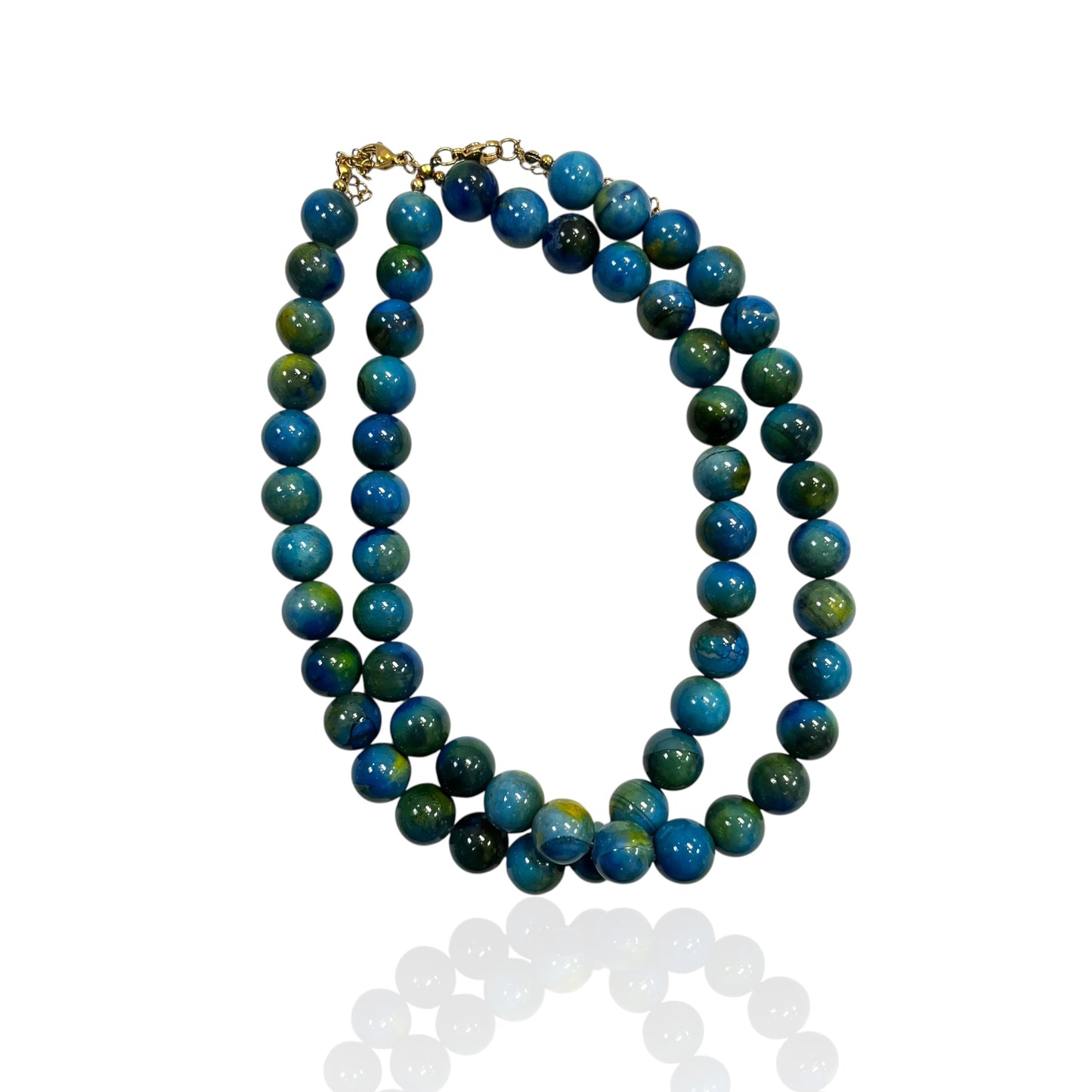 14mm Bead Necklace