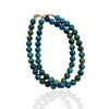 Blue-green agate