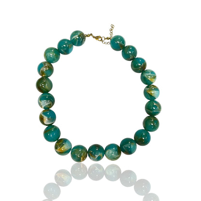 Round Resin Bead choker