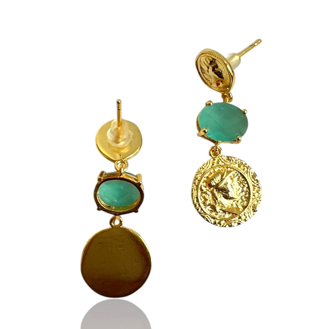 Noelle Coin Earring