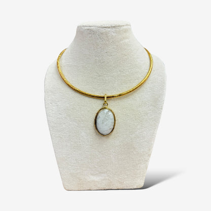 Elena Small Oval Pendants