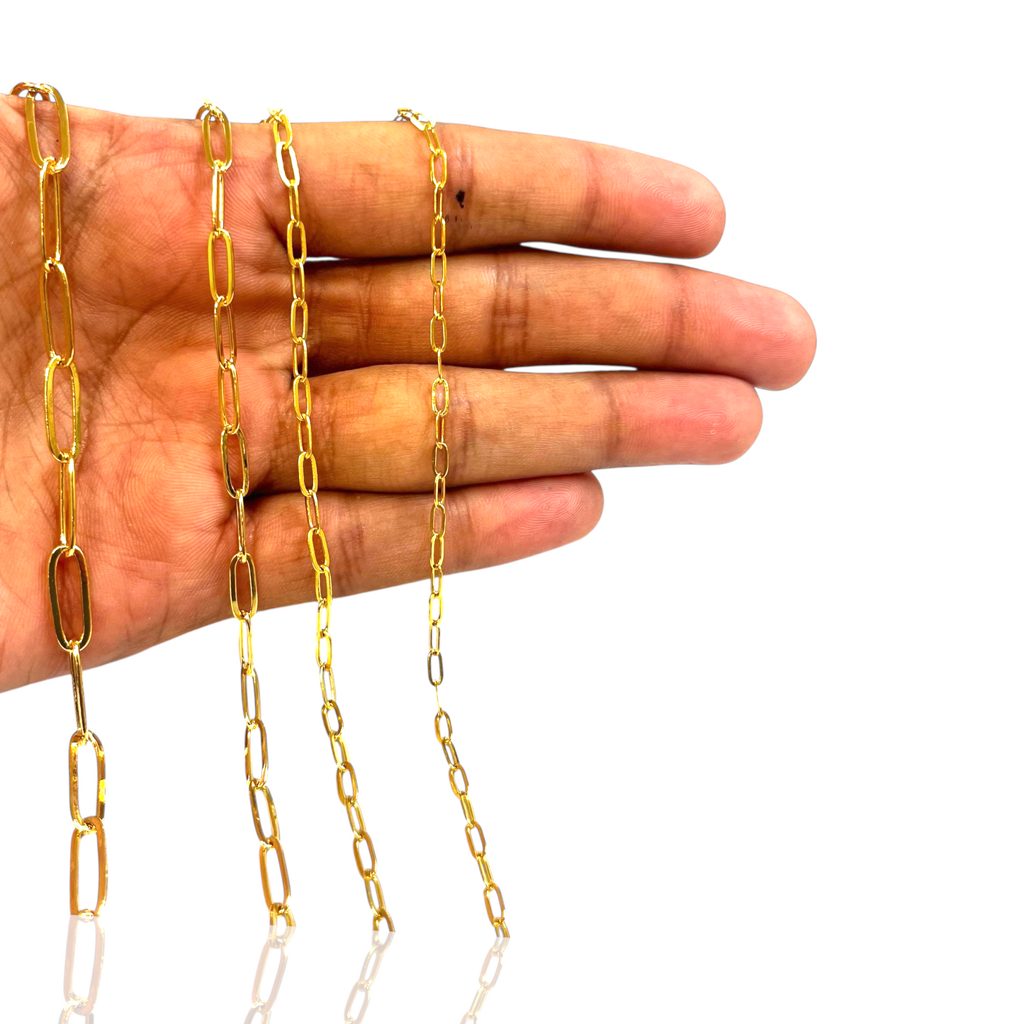 Paperclip Gold Chain
