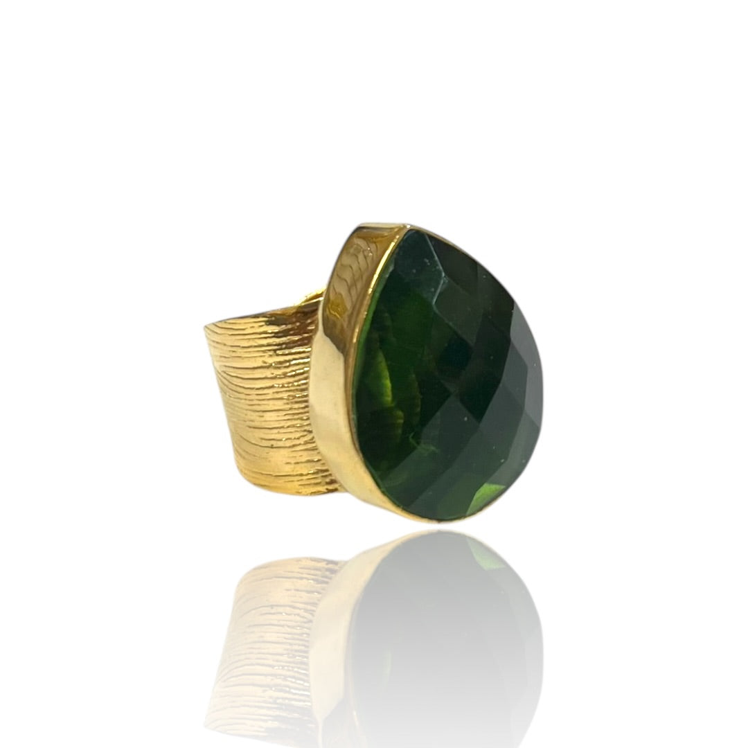 Duedrop Hydro Quartz Rings