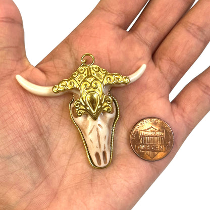 Steerhead Charm