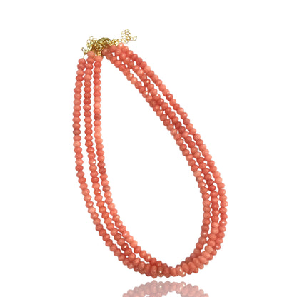 Faceted Bead Necklaces 6mm