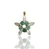 Amazonite and mother of Pearl
