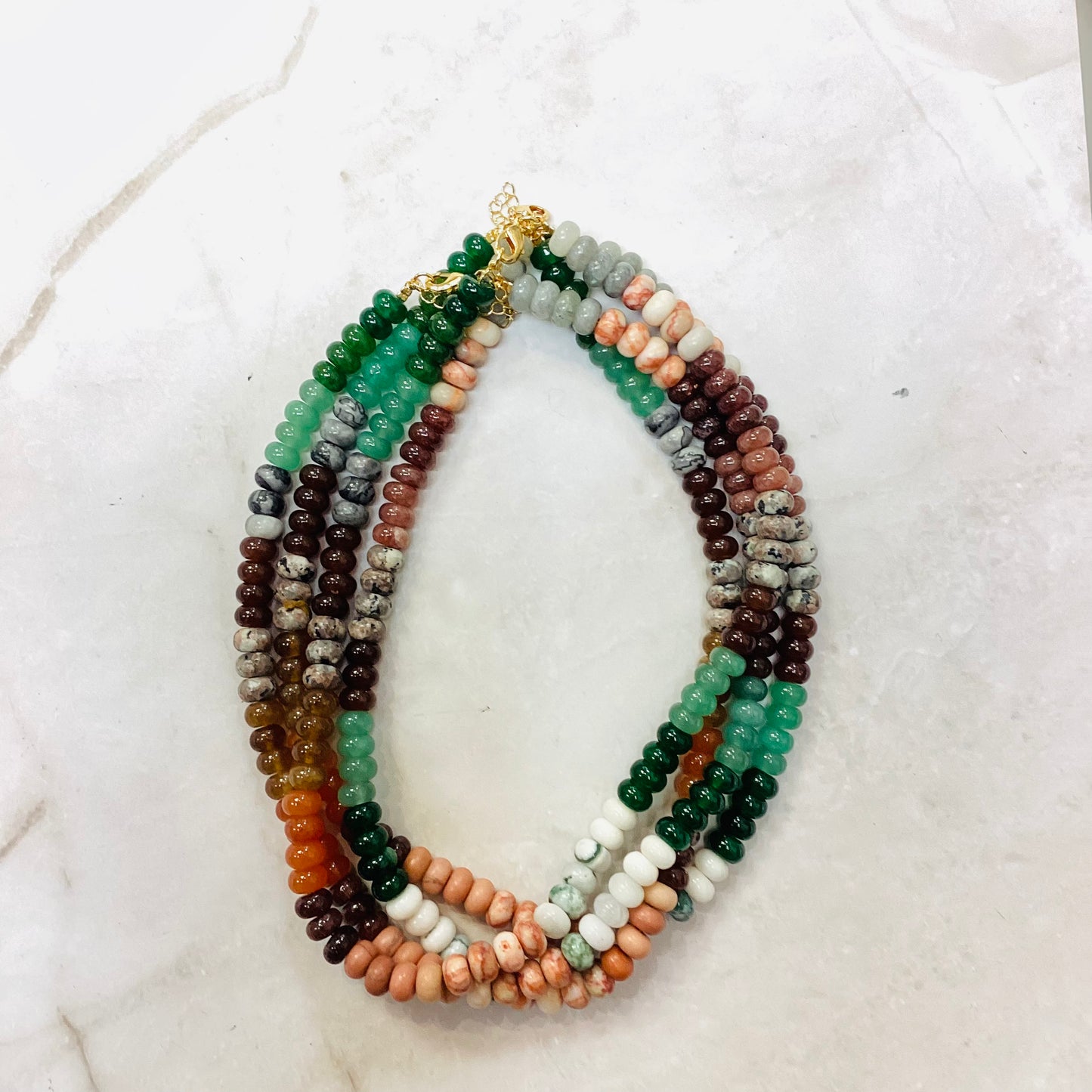8mm Mixed Bead Necklaces