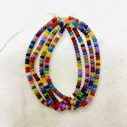 8mm Mixed Bead Necklaces