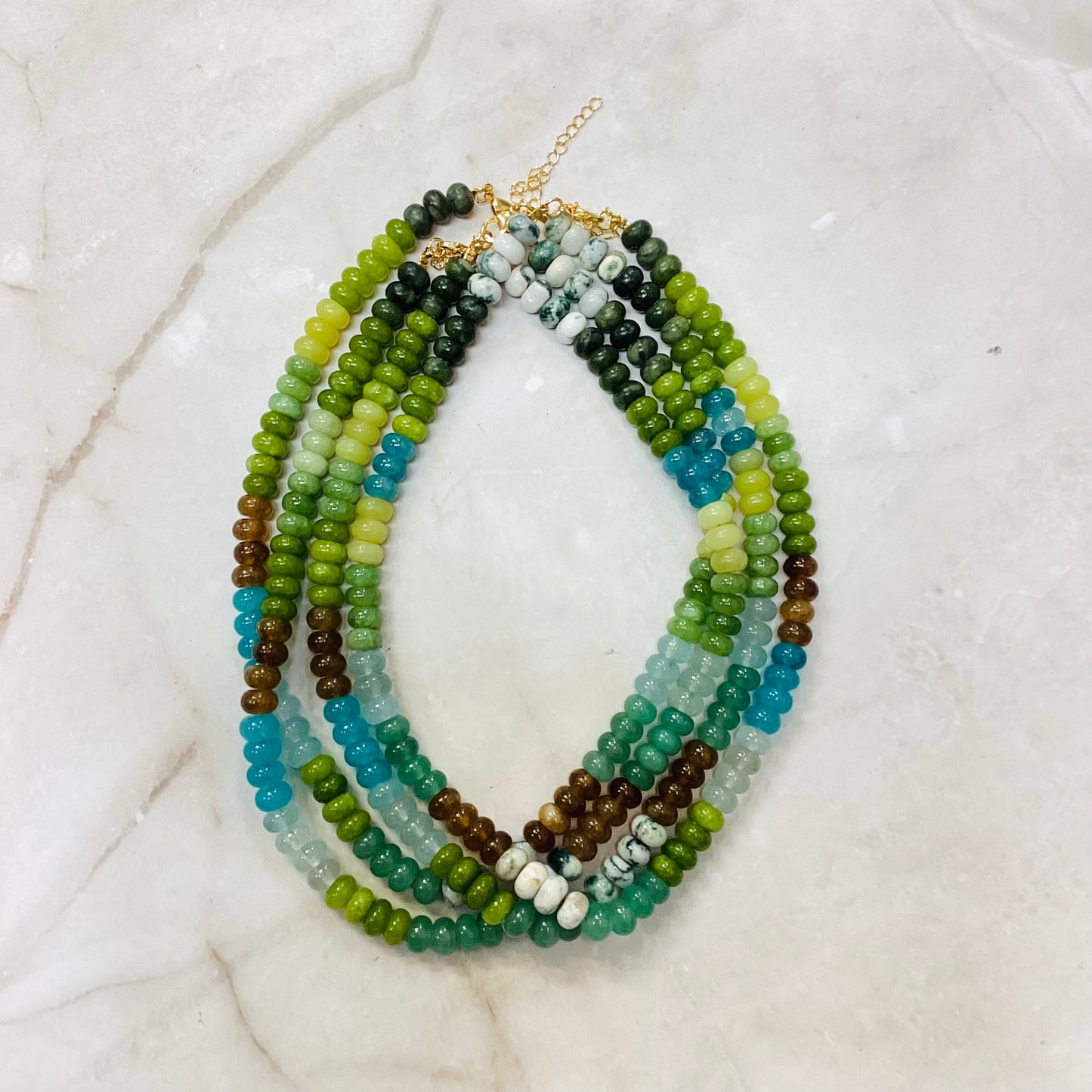 8mm Mixed Bead Necklaces