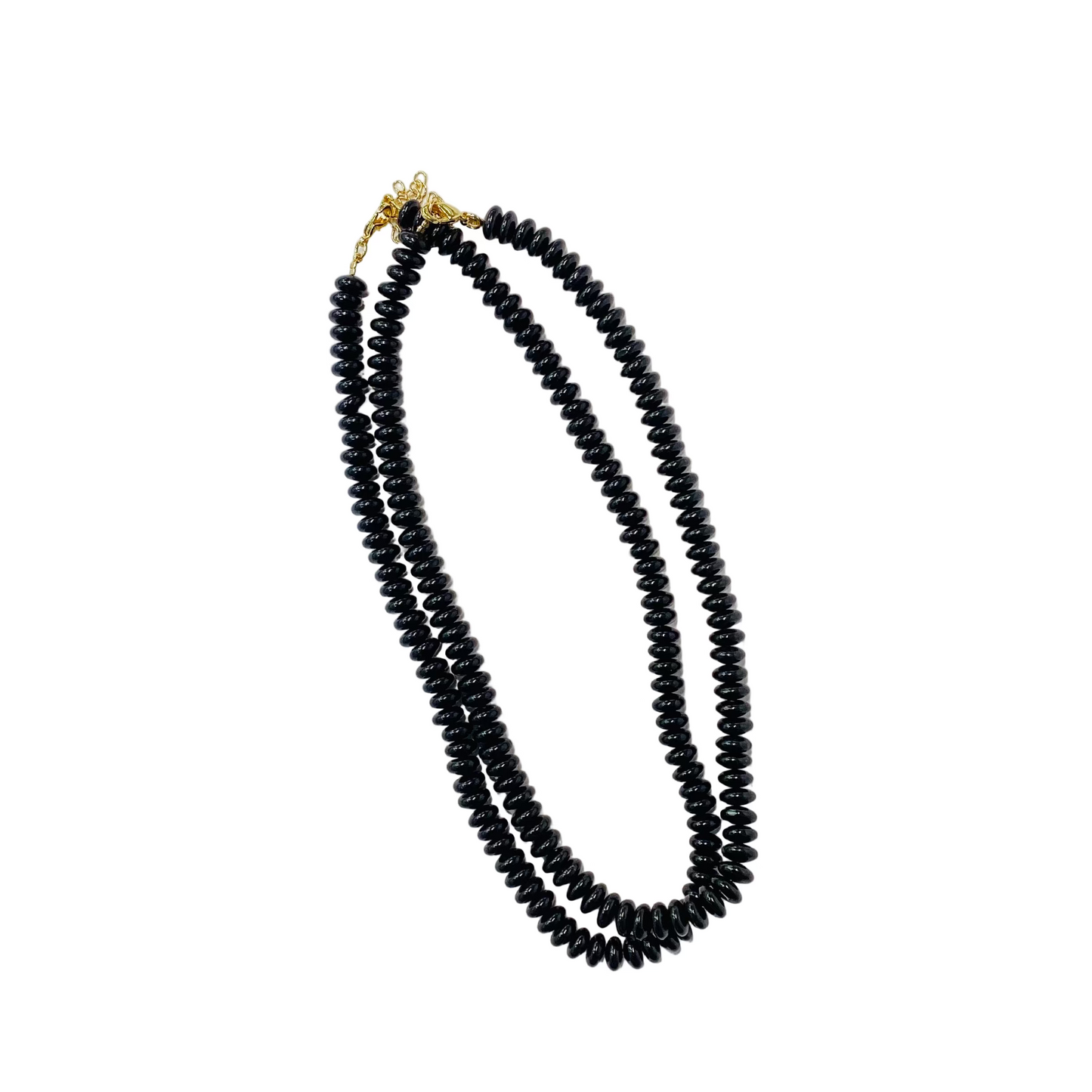 8mm Saucer Bead Necklaces 2