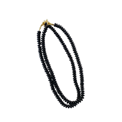 8mm Saucer Bead Necklaces 2