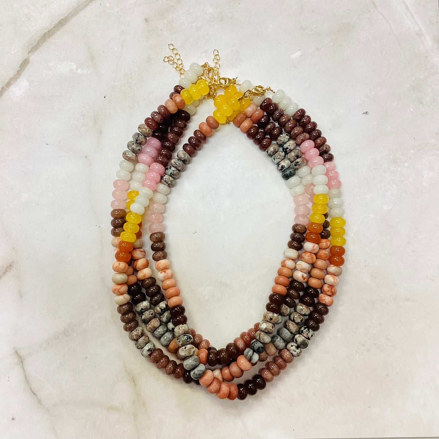 8mm Mixed Bead Necklaces