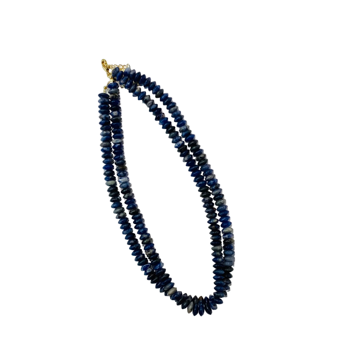 8mm Saucer Bead Necklaces 2