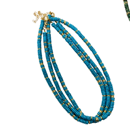 6 mm Disc Bead Necklaces