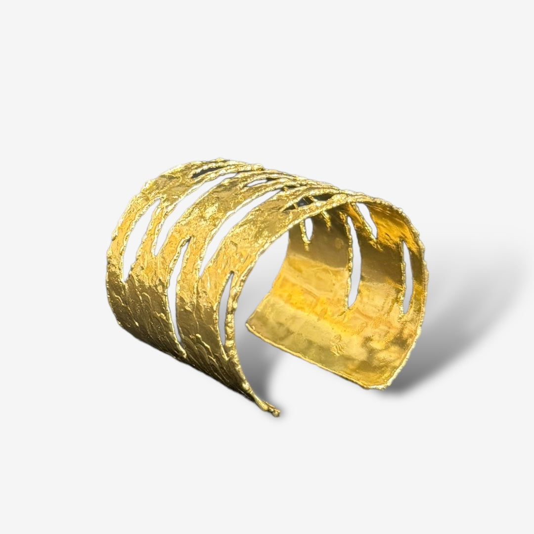 Gold Cleopatra Cuff