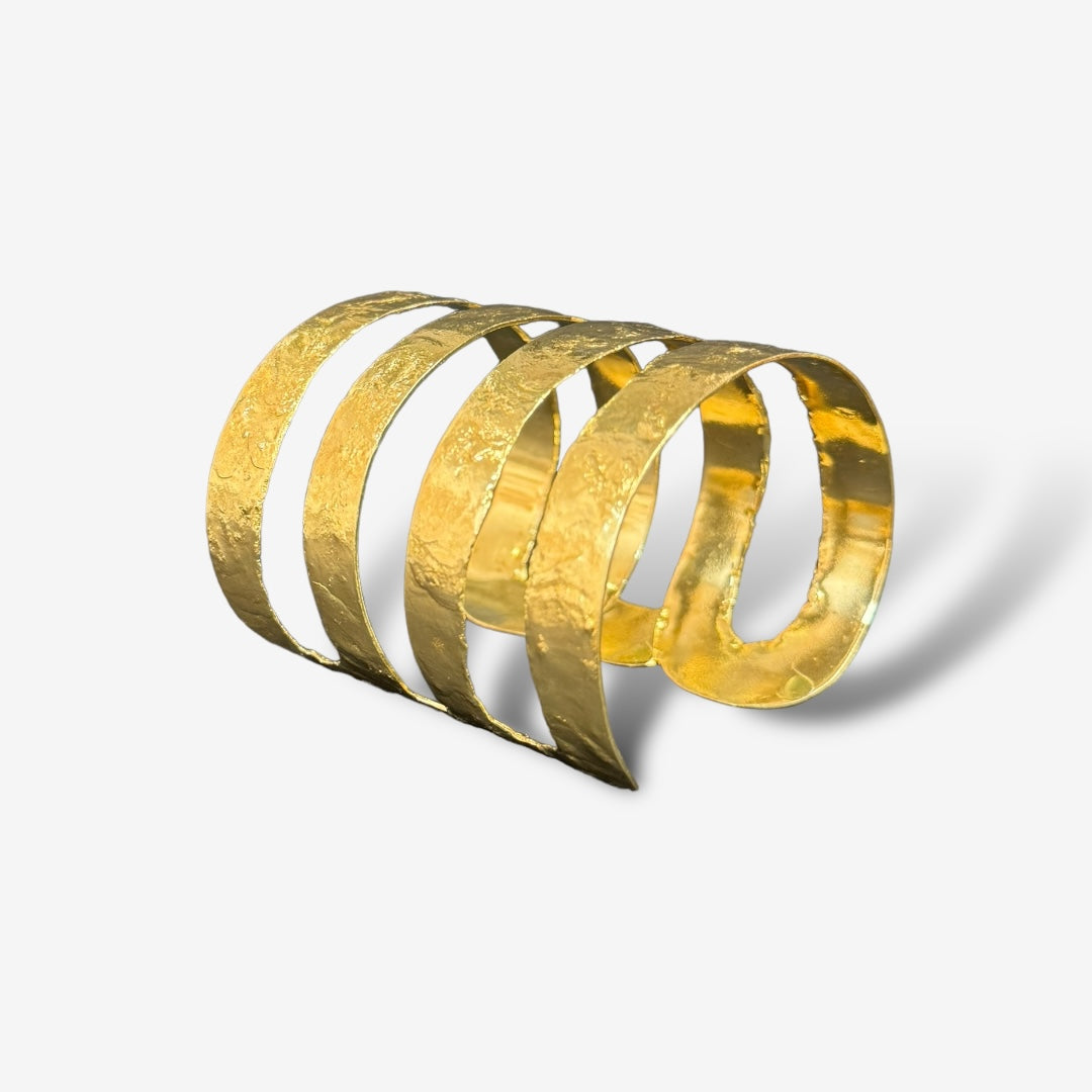 Gold Pharoah's Band Cuff