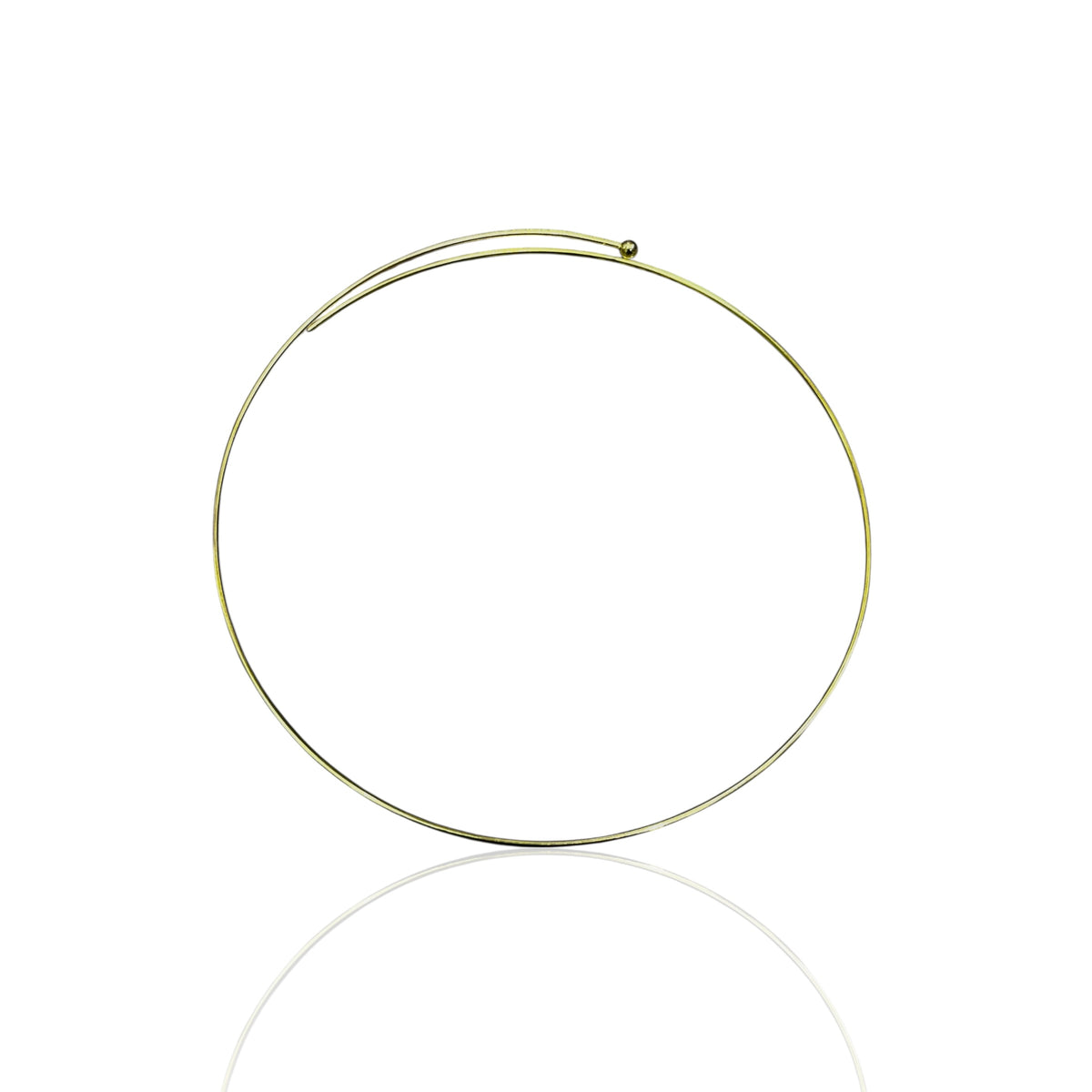 Gold ball choker