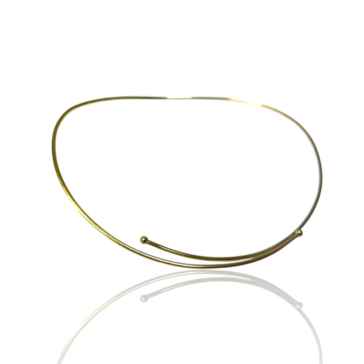 Gold ball choker
