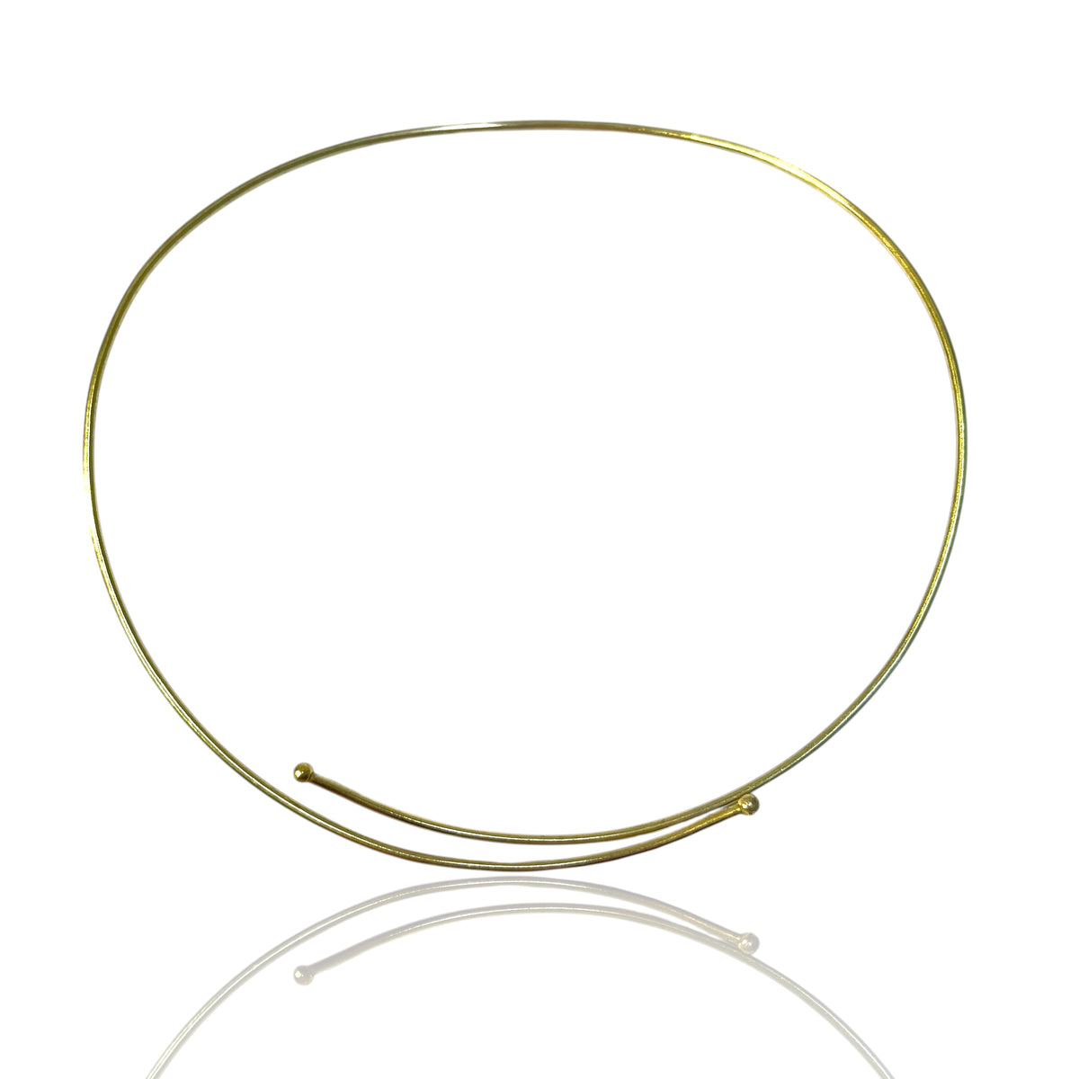 Gold ball choker