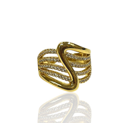 Gold Stack rings