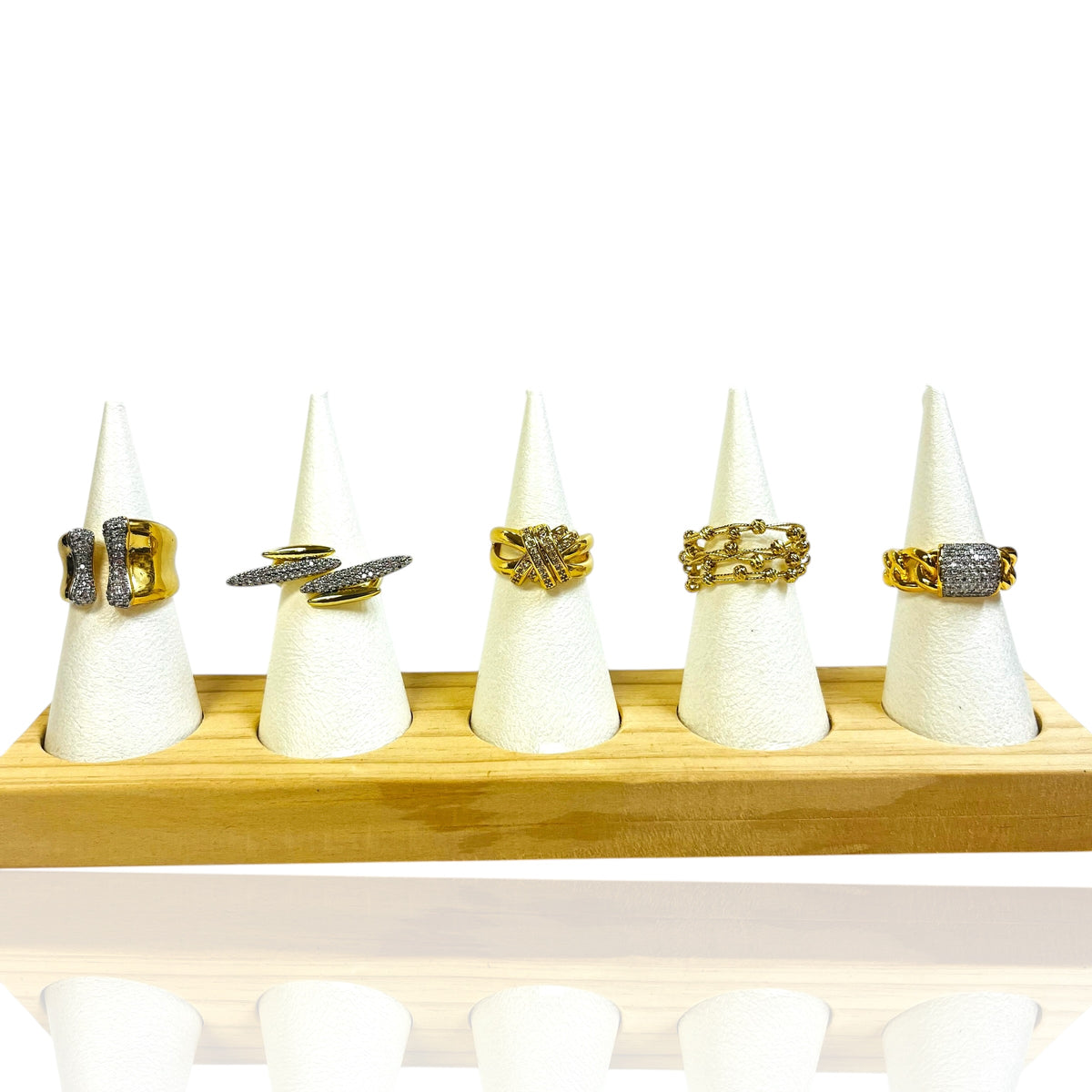Gold Stack rings