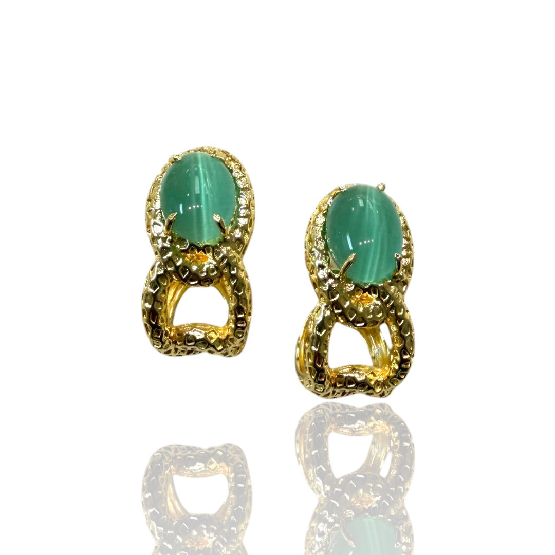 Harrison Cat's Eye Earring